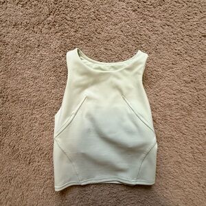 Lululemon Athletica Green Tank Top